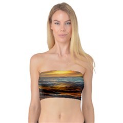 Ocean Sunset Sea Ocean Sunset Bandeau Top by Ravend