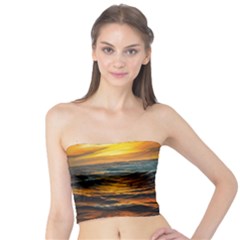 Ocean Sunset Sea Ocean Sunset Tube Top by Ravend