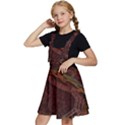 Fractal Pattern Geometric Pattern Kids  Apron Dress View2