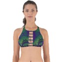 Abstract Art Fractal Perfectly Cut Out Bikini Top View1