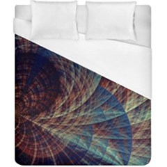 Fractal Abstract- Art Duvet Cover (california King Size) by Ravend