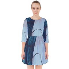 Abstract T- Shirt Abstract 35 Smock Dress by maxcute