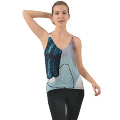 Abstract T- Shirt Abstract 35 Chiffon Cami by maxcute