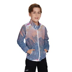 Abstract T- Shirt Abstract 40 Kids  Windbreaker