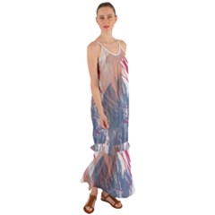 Abstract T- Shirt Abstract 40 Cami Maxi Ruffle Chiffon Dress by maxcute