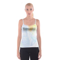 Abstract T- Shirt Abstract 43 Spaghetti Strap Top by maxcute