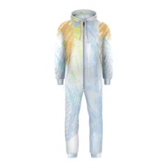 Abstract T- Shirt Abstract 43 Hooded Jumpsuit (kids) by maxcute