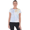 Abstract T- Shirt Abstract 43 Short Sleeve Sports Top  View1