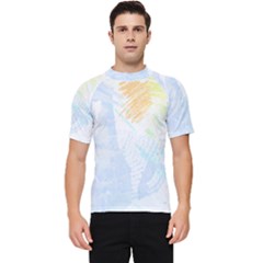 Abstract T- Shirt Abstract 43 Men s Short Sleeve Rash Guard by maxcute