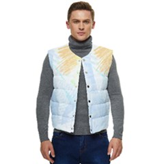 Abstract T- Shirt Abstract 43 Men s Short Button Up Puffer Vest	 by maxcute