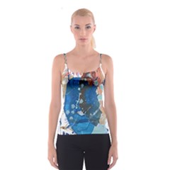 Abstract T- Shirt Abstract 6 Spaghetti Strap Top by maxcute