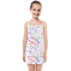 Abstract T- Shirt Abstract Art T- Shirt Kids  Summer Sun Dress by maxcute