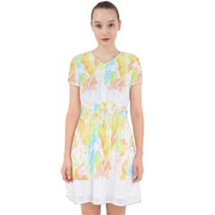 Abstract T- Shirt Abstract Colored Background T- Shirt Adorable In Chiffon Dress by maxcute