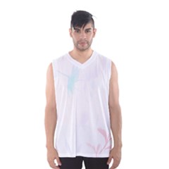 Abstract T- Shirt Abstract Colourful Aesthetic Beautiful Dream Love Romantic Gothic Dark Design Vint Men s Basketball Tank Top by maxcute