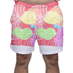 Abstract T- Shirt Aksara T- Shirt Men s Shorts