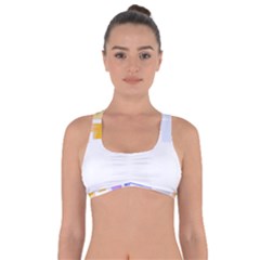 Abstract T- Shirt Blockage T- Shirt Got No Strings Sports Bra by maxcute