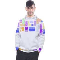 Abstract T- Shirt Blockage T- Shirt Men s Pullover Hoodie