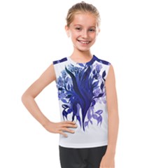 Abstract T- Shirt Blumer T- Shirt Kids  Mesh Tank Top by maxcute