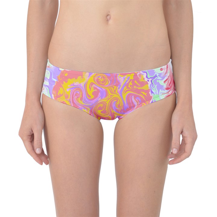 Abstract T- Shirt Circle Beauty In Abstract T- Shirt Classic Bikini Bottoms