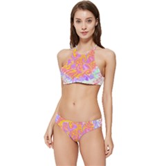 Abstract T- Shirt Circle Beauty In Abstract T- Shirt Banded Triangle Bikini Set by maxcute