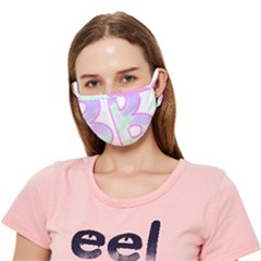 Abstract T- Shirt Cool Abstract Pattern Design 2 Crease Cloth Face Mask (adult) by maxcute