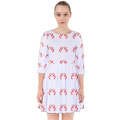 Abstract T- Shirt Cool Abstract Pattern Design T- Shirt Smock Dress by maxcute