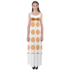 Abstract T- Shirt Cool Abstract Pattern Design8 Empire Waist Maxi Dress by maxcute