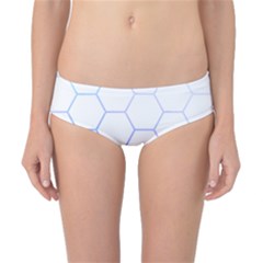 Abstract T- Shirt Honeycomb Pattern 6 Classic Bikini Bottoms by maxcute