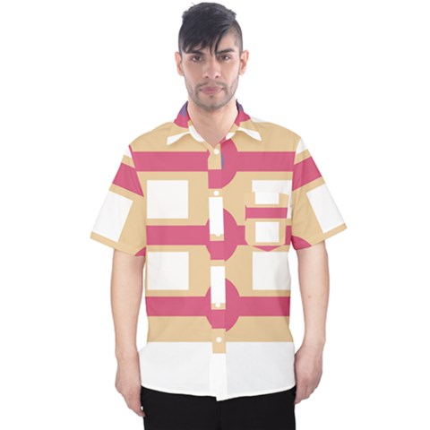 Abstract T- Shirt Model 23 T- Shirt Men s Hawaii Shirt by maxcute