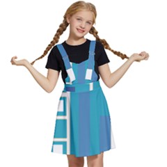 Abstract T- Shirt Model 27 T- Shirt Kids  Apron Dress by maxcute