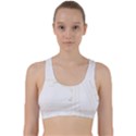 Abstract T- Shirt Model 31 T- Shirt Back Weave Sports Bra View1