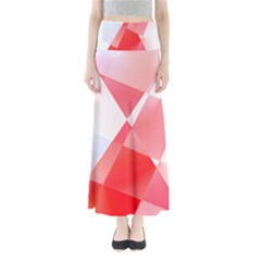 Abstract T- Shirt Pink Chess Player Abstract Colorful Texture T- Shirt Full Length Maxi Skirt by maxcute