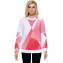 Abstract T- Shirt Pink Chess Player Abstract Colorful Texture T- Shirt Hidden Pocket Sweatshirt View1