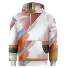 Abstract T- Shirt Pink Colorful Abstract Minimalism T- Shirt Men s Core Hoodie by maxcute