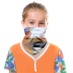 Abstract T- Shirt Pink Colorful Abstract Minimalism T- Shirt Face Covering Bandana (kids) by maxcute