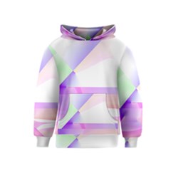 Abstract T- Shirt Purple Minimalistic Abstract Digital Art T- Shirt Kids  Pullover Hoodie by maxcute