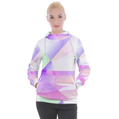 Abstract T- Shirt Purple Minimalistic Abstract Digital Art T- Shirt Women s Hooded Pullover by maxcute