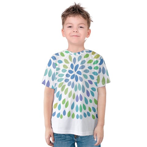 Abstract T- Shirt Rapoline T- Shirt Kids  Cotton Tee by maxcute