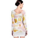 Abstract T- Shirt Science Lab T- Shirt Long Sleeve Velvet Bodycon Dress View2