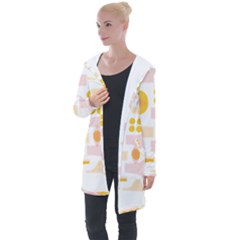 Abstract T- Shirt Science Lab T- Shirt Longline Hooded Cardigan