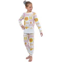 Abstract T- Shirt Science Lab T- Shirt Kids  Long Sleeve Set 