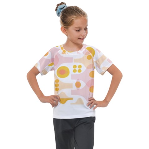 Abstract T- Shirt Science Lab T- Shirt Kids  Mesh Piece Tee by maxcute