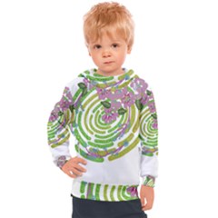 Abstract T- Shirt Tropical World T- Shirt Kids  Hooded Pullover by maxcute