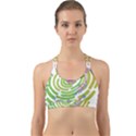 Abstract T- Shirt Tropical World T- Shirt Back Web Sports Bra View1