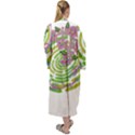 Abstract T- Shirt Tropical World T- Shirt Maxi Velour Kimono View2