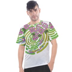 Abstract T- Shirt Tropical World T- Shirt Men s Sport Top by maxcute