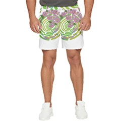 Abstract T- Shirt Tropical World T- Shirt Men s Runner Shorts by maxcute