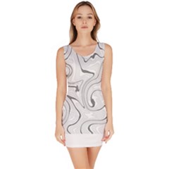 Abstract T- Shirt Vea I I T- Shirt Bodycon Dress by maxcute