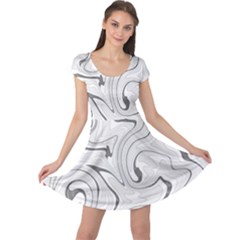 Abstract T- Shirt Vea I I T- Shirt Cap Sleeve Dress by maxcute