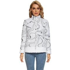 Abstract T- Shirt Vea I I T- Shirt Women s Puffer Bubble Jacket Coat by maxcute